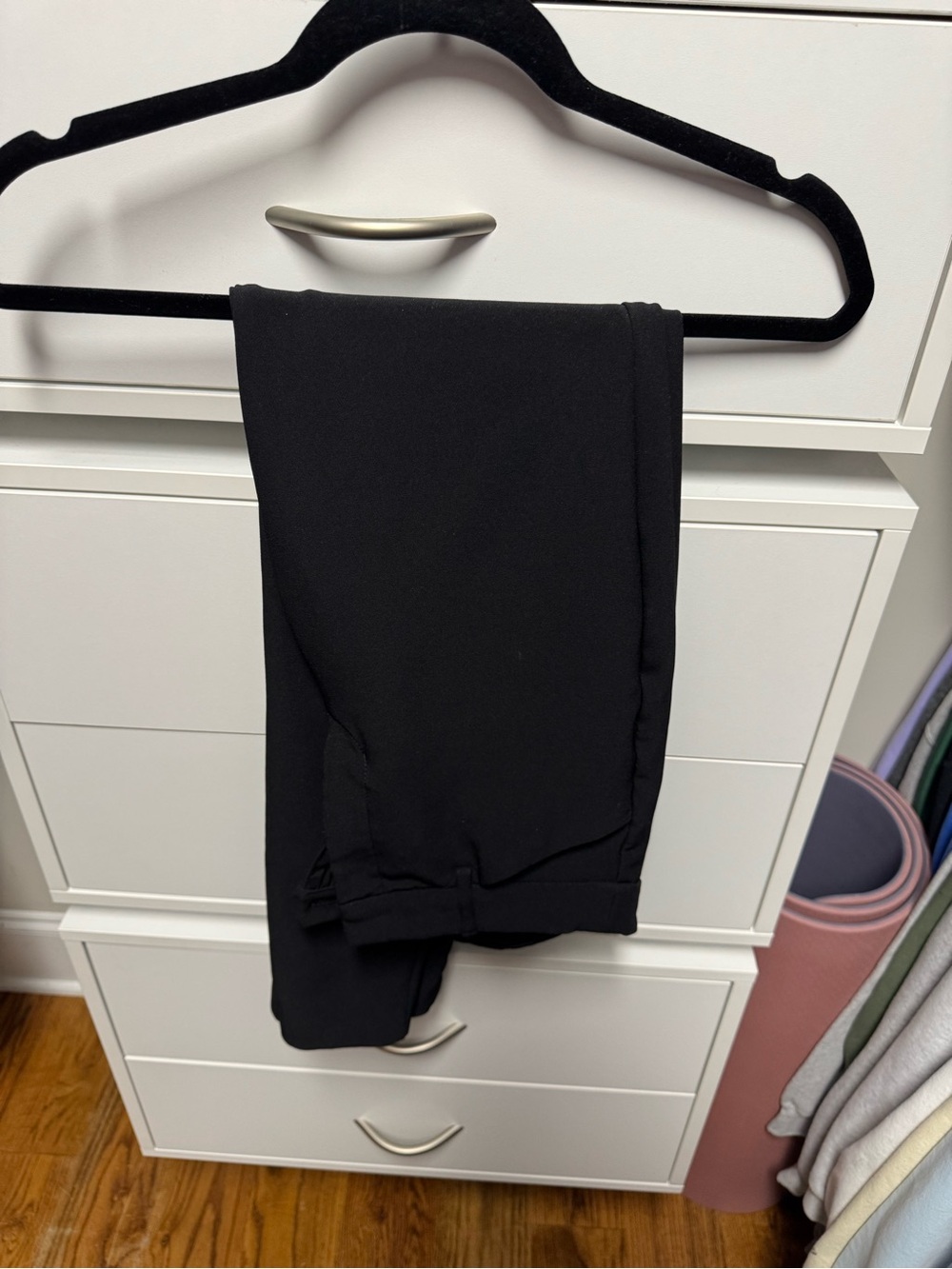 Express Black Cropped Ankle Pants